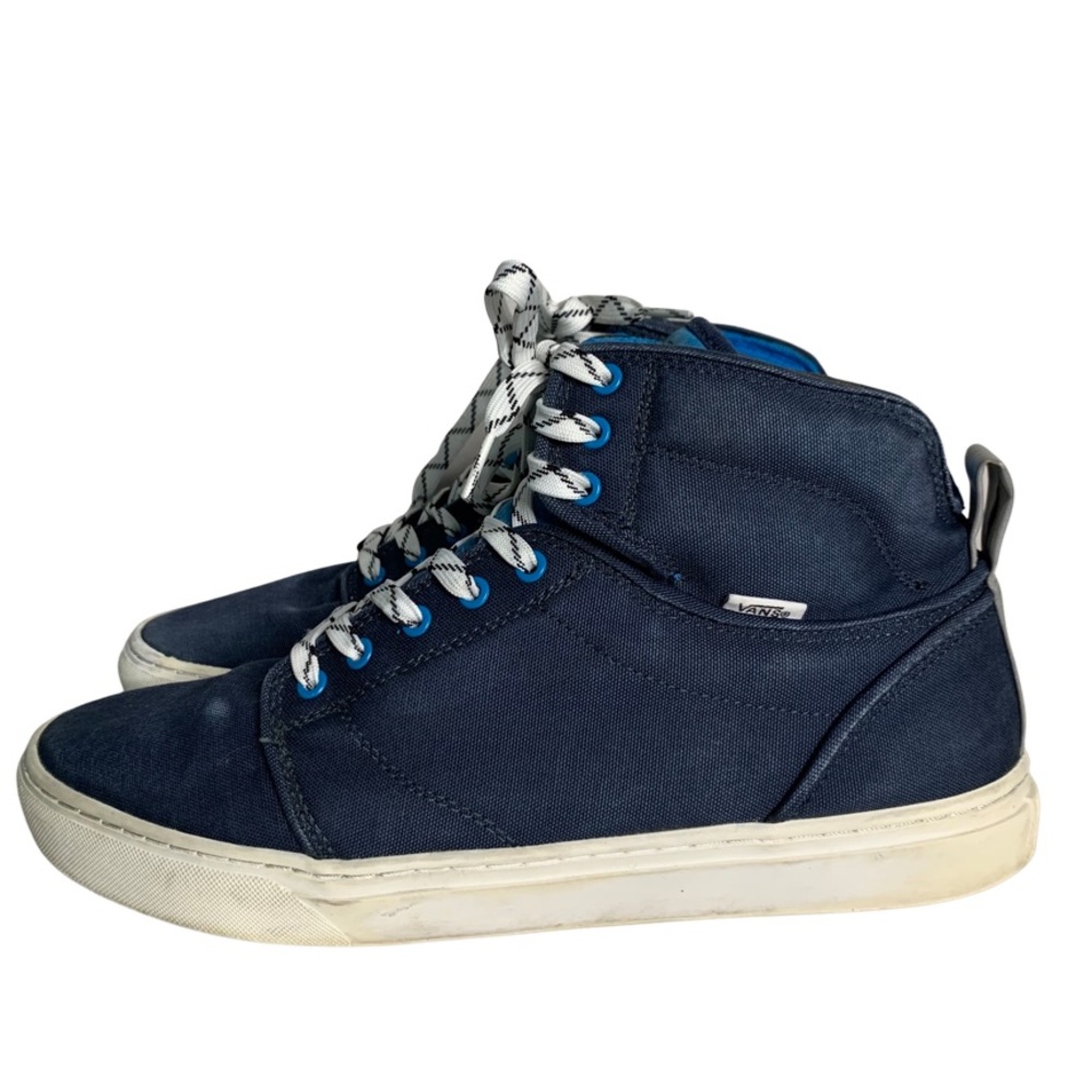 Vans OTW Collection Alomar Blue Canvas High Top Athletic Sneaker Shoes Size 11